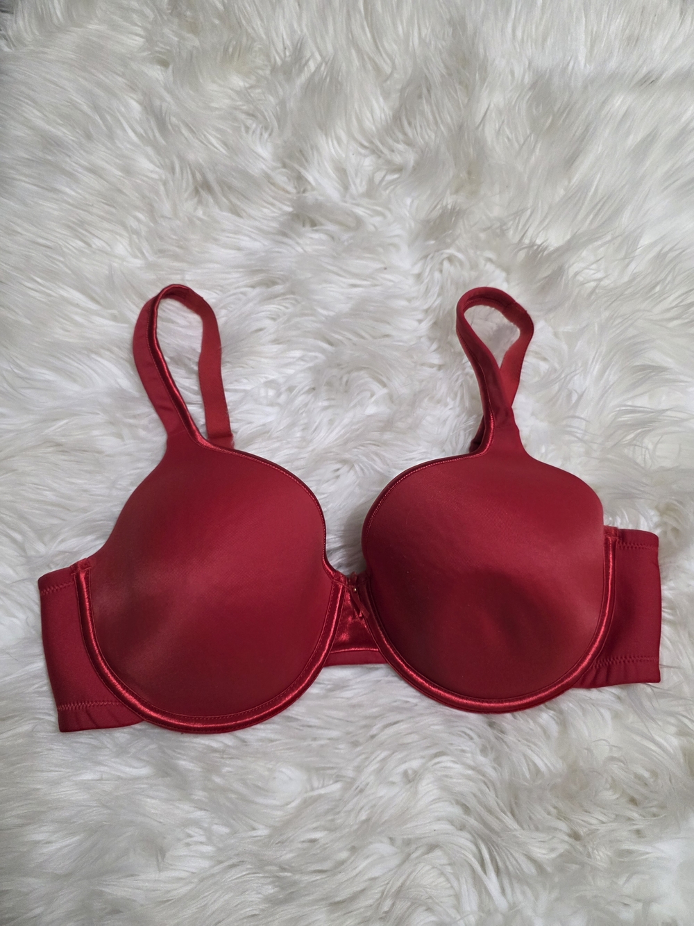Vanity Fair Red Smooth Underwire Bra